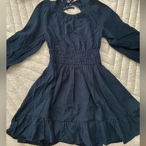 Madewell Sophia Open Back Mini Dress sz S new with tag